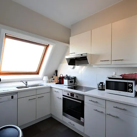 Luxurious Penthouse With Exclusive View Of The Dunes, Sea And Residential Area Apartment De Haan